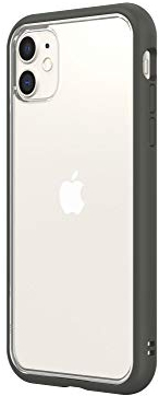RhinoShield Modulares Case kompatibel mit [iPhone 11] | Mod NX - Anpassbare & stoßdämpfende Schutzhülle im schlanken Design - 3.5 Meter Fallschutz - Graphite