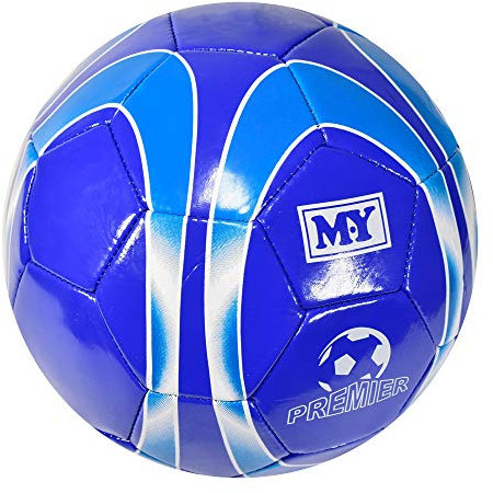 M.Y 32 Panel Stitched 'Premier' Football - 1 of 4 Assorted Colours Sent At Random