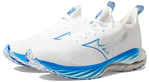 Mizuno Herren Wave Neo Wind Laufschuh, Ungefärbt, Peace Blue, 44 EU