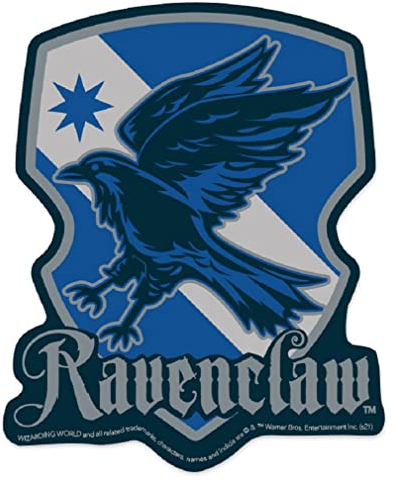 Paper House Productions Harry Potter Ravenclaw Crest Die-Cut Vinyl-Aufkleber, 8,1 cm