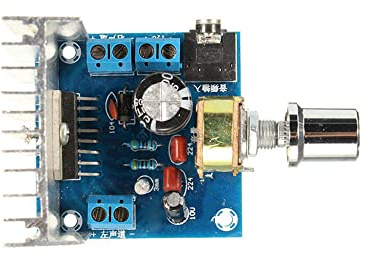 Digital Power Amplifier Board, Audio Amplifier Module Compatible for TDA7297 Version B DC 9-15V 15W*2 Digital Stereo Power Amplifier Circuit Dual Channel Aux Amp Module Boards