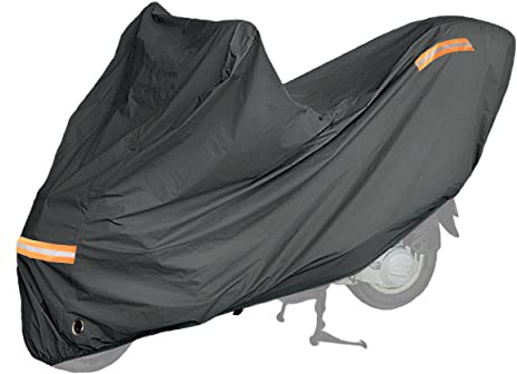 Auto Accessori Lupex Telo Coprimoto Felpato e Impermeabile | Cover Tessuto PVC | Taglia XXL 296 x 105 x 127 cm | Copertura Esterna Universale | Scooter Moto Motociclo Motorino