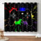 Jekeno Game Controller Blackout Curtains for Kids Boys Teens Bedroom Colorful Video Game Gamer Gaming Gamepad Decor for Home Living Room Grommet Window Drapes 2 Panel Set, 42x84