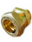 Raccordo dritto ad innesto rapido Cobrasun DN16 x 3/4 M per tubo corrugato