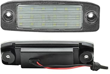 MURRAYLE 12V LED Number Plate Lamp For KIA Sportage 2011 2012 2013 2014 2015 2016 White License Plate Light Assembly License Plate Light