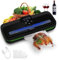 Vacuum Sealer, Homeasy Food Sealer (75Kpa) Automatic Vacuum Sealer Machine One-Touch Sealing Vacuum for Dry & Moist Food Vacuum Sealing Machine