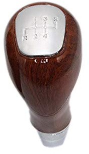VOIV Schaltknauf Schalthebel Schaltknauf Cover Shifter Für Mercedes Für Benz W168 W169 W202 W210 W463 W140 W220 W163 W215 / C215 W208 / C208 / A208 R129 R170 (Größe : 5-Gang)