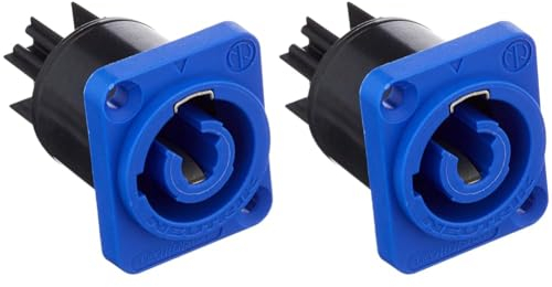 Neutrik NAC3MPA Powercon Buchse blau (Packung mit 2)