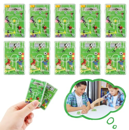 10 Gioco di Flipper Calcio, ZoneYan Flipper Giochi di Calcio, Mini Gioco di Flipper, Gioco di Pazienza di Calcio, Calcio per Feste di Compleanno per Bambini, Giocattoli Educativi per Bambini