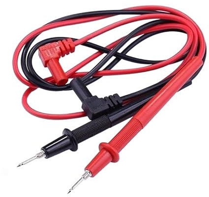 Veemoon 10A 1000V Multimeter Test Lead 32.5inch Probe Test Lead Universal Digital Multimeter Cable Clips for Standard Size Voltmeter Clamp Meter