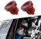 deemars 2PCS Pompe de Direction Assistée Hydraulique, Bouchon de Réservoir de Direction Assistée, 53697-SB3-952 Equipement de Remplacement pour Direction Assistée Compatible avec Honda Acura