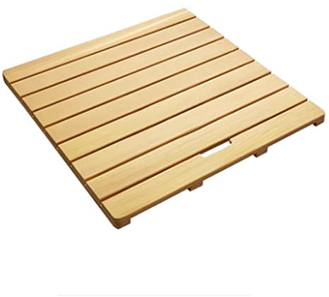 Griglia doccia di alta qualità per tappetino da bagno ecologico per uso interno ed esterno (30 x 30 cm)