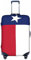 Jkkghll Texas State Flag Print Copertura per bagagli elastica da viaggio con cerniera nascosta antigraffio, bianco, S