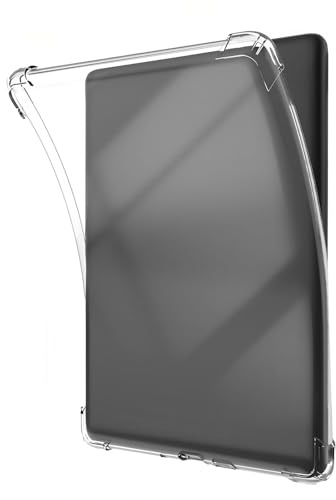 Hülle Transparent Für 7 Kindle Paperwhite (12. Generation - 2024) E-Reader Schutzhülle Case Für Kindle Signature Edition 2024,TPU Case Mit Airbag, Ultradünne Anti-Gelb-Hülle, Flexible,Klar