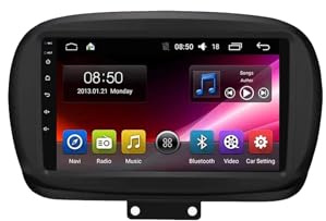 Touchscreen per FIAT 500X 2014-2020 9 Pollici Android 15 Car Radio con Wireless Carplay Android Auto Per, 8 core 8G+256G