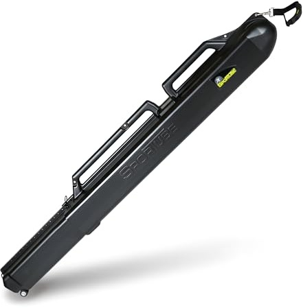 Sportube Protective Travel Ski Case, Lightweight & Lockable w/Easy Pull Handle, Series 1