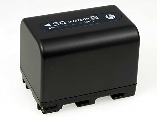 Batterie pour Sony type NP-FM30 3000mAh anthracite, 7,2V, Li-Ion