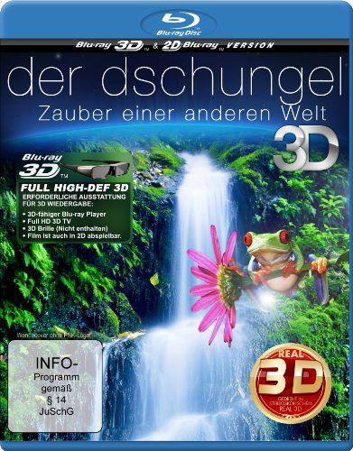 Der Dschungel 3D - Zauber einer anderen Welt [3D Blu-ray]