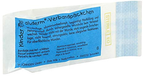 ALUDERM Kinder Verbandpckg.klein 4 cmx2 m 1 St