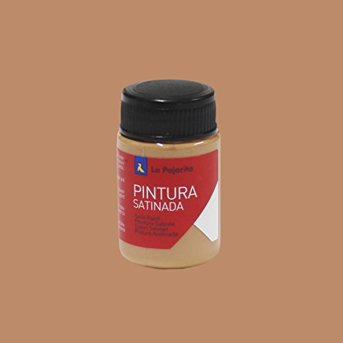 La Pajarita 111722 Pintura para Decoración y DIY, Satinada, 1, Amarillo (Siena Oscuro)