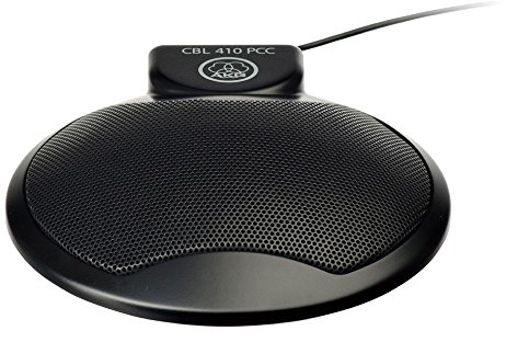 AKG CBL410PCC-BK Oberflächenmikrofon, omnidirektional, Schwarz