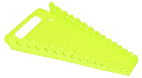ERNST 5082HV Gripper Wrench Organizer, 15 Tool, High-Visibility