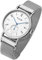 FEICE Unisex Uhr Mechanische Automatikwerk mit Saphirglas Lederarmband Ø38mm - FM201 (EdelstahlBand)