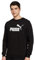 PUMA Herren Big Logo Crew Tr Pullover, Puma Black, L EU