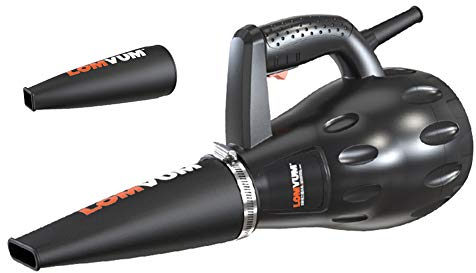 ACXZ Soplador de Hojas eléctrico Industrial, Limpiador de barredora de Mano con Cable de 8 m con boquillas cuadradas y Planas, Potente 2800 W, Utilizado para quitanieves, Negro