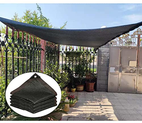 Xrdbfd Shade Netting for Pergola, Sun Shade Sail for Garden, Plant Protection Cover, Mesh Tarpaulin, 85% Uv-resistant Shade Cloth, 1.5m, 2m, 4m, 6m, 8m,6x6m(20 * 20ft)