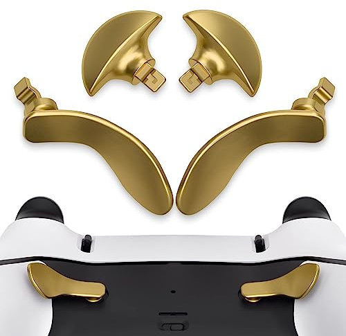 Palettes Arrière du Contrôleur de Jeu pour Contrôleur EDG, Remplacement des Palettes Arrière du Contrôleur Edge en Acier Inoxydable, Accessoires de Console de Jeu Faciles à