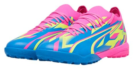 PUMA Ultra Match Turf Training Ultra Blue/Yellow Alert/Luminous Pink