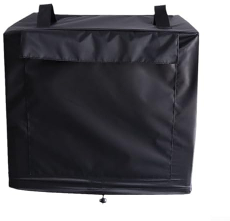 Zoegneer Outdoor-Pizzaofen-Abdeckung mit Staubschutz, UV-beständig, 420D-Oxford-Tuch, Schwarz, Wasserfest, für den Woodfire 8-in-1 Outdoor-Pizzaofen, Größe 54,6 x 45,7 x 38,4 cm