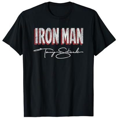 Marvel Comics Iron Man Aka Tony Stark Maglietta