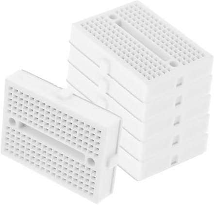 GARVALON 6pcs Small Bread Board Replacement Bread Board Plastic Breadboards Experiment Breadboards Experiment Tools Mini Breadboard Science Experiment Breadboard Breadboards for Experiment