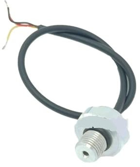 SHMKBDPF Luftkompressor-Drucksensor G1/4-14,5-300PSI 0,5-4,5V 5-12VDC Aluminiumgehäuse mit Keramiksensor(-14.5-0PSI)
