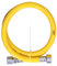 Tuyau de gaz, 39 pouces G1/2 304 tuyau de gaz liquéfié en acier inoxydable tuyau de conduite de gaz avec raccords pour la cuisine à domicile