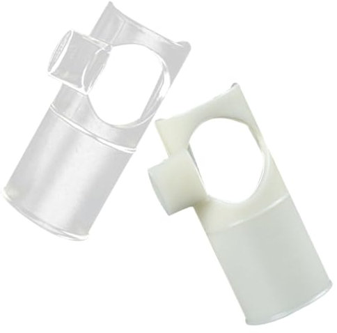 VICASKY 2pcs Flute Blowing Aid Replacement Head for Tone Chinese Flute for Beginner Learning to Play Improved Mouthpiece Airflow