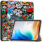 SATURCASE Custodia per OPPO Pad Air 2 / OPPO Pad Neo/OnePlus Pad Go 11.4, bella pelle PU Flip Folio Stand Slim Light Auto Wake Up/Sleep Protettiva Tablet Cover (KN-3)