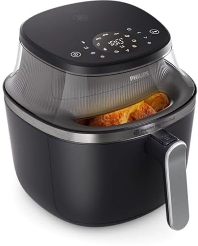 Philips Air Fryer Series 3000 NA331/00, 6.2 l, RapidAir Plus Technology, 1700 W, Black