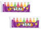 Sidsons - Mini Drinks Candy Original Wax Bottles – Pack of 2 (Total 16 Pieces) – Nostalgic Novelty Mini Bottle Sweets with Fruity Liquid – Old School Sweet Shop Favourites, Fun Treats
