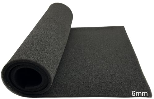 YGQ Luftfilterschaum Luftfiltereinsatz 50 PPI 38 x 58 cm Dicke 6 mm passend zugeschnitten für Roller Motorräder Quads Rasenmäher Airbox-Filtration Luftreiniger Entlü