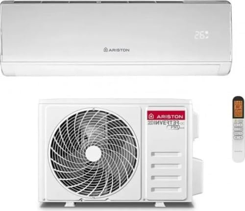 KIOS NET 25 MA1-I + KIOS 25 MA1-O - Climatizzatore 9000 Btu Monosplit Inverter con Pompa di Calore, Classe Energetica A++/A+