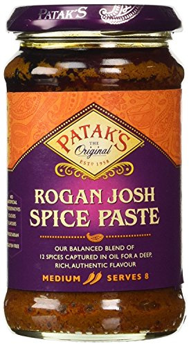 Pataks Rogan Josh Curry Paste 283 g (Pack of 6)
