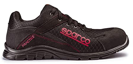 Sparco Chaussures de sécurité légères Practice S1P Nigel Noir Taille 40