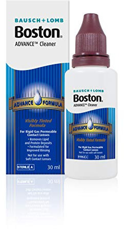 Boston Advance Cleaner, 30ml - Leaves Lenses Clean, Ready for Disinfection and Conditioning - For Rigid Gas Permeable (RGP) and Hard Contact Lenses