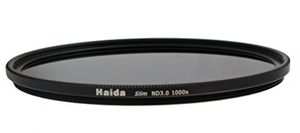 Slim Graufilter ND 3.0 (1000x) für Digitalkameras 43 mm inkl. Cap - z.B. für Lumix DMC-LX100, Samsung NX 16-50mm f3.5-5.6 Power Zoom ED OIS u.a.