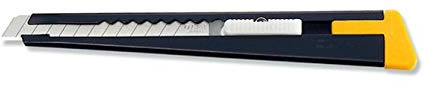 Cúter 180 Black (10 cuchillas de repuesto Olfa AB-10B tiras para cúter 180 Black/XA-1)