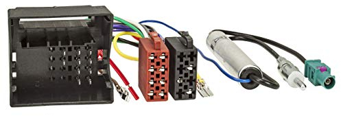 Sound-way Cavo Adattatore Connettore ISO, Adattatore Antenna Fakra compatibile con Autoradio CITROEN, Peugeot