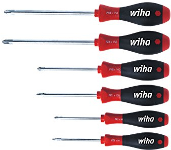 Juego de destornilladores SoftFinish® 311 K6 SATZ 6-tlg; PH/PZ